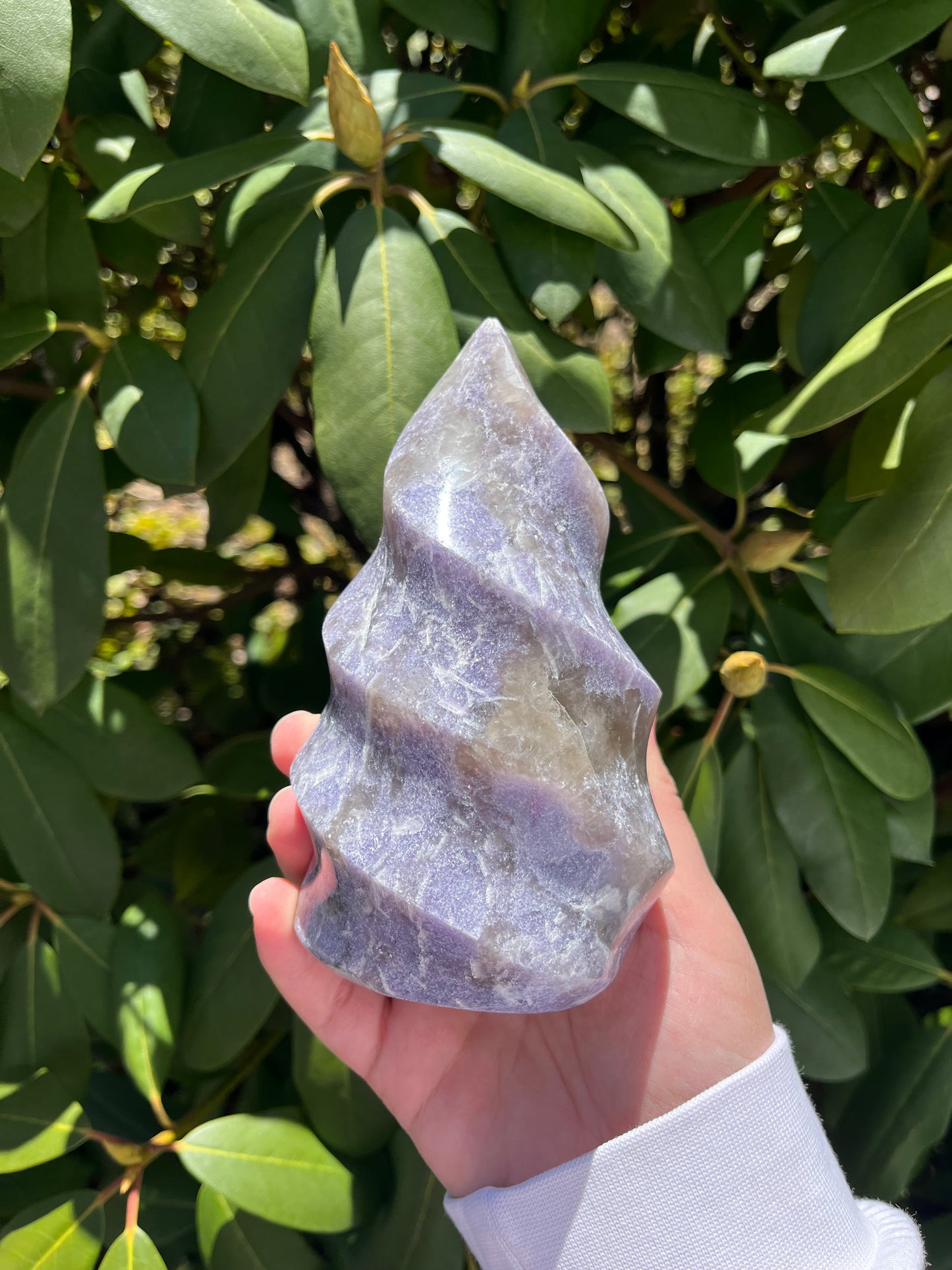 Lepidolite Flame