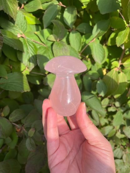 Rose Quartz Mushroom