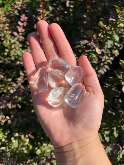 Clear Quartz Tumble