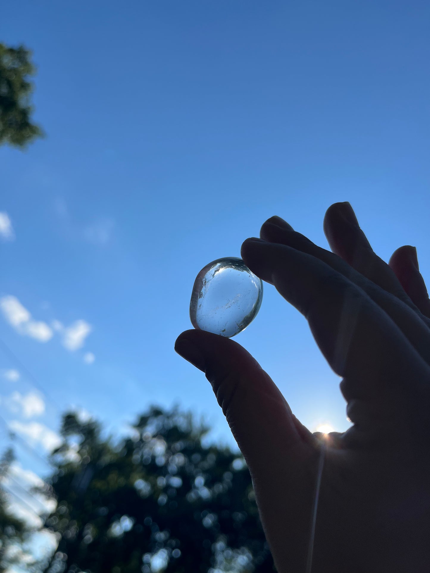 Clear Quartz Tumble