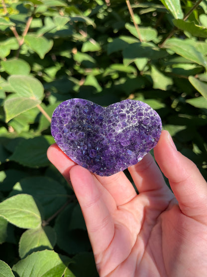 Amethyst Heart