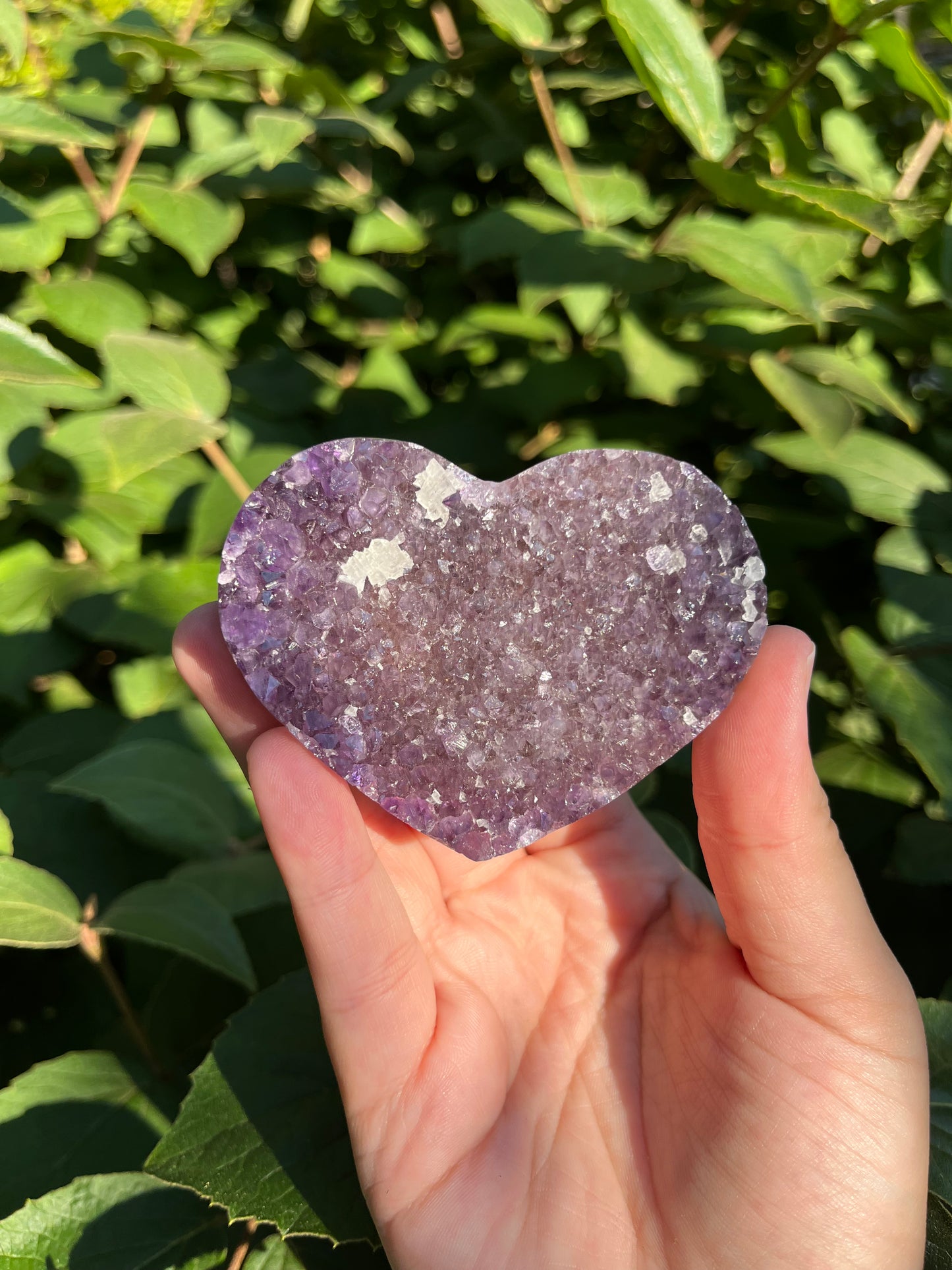 Amethyst Heart