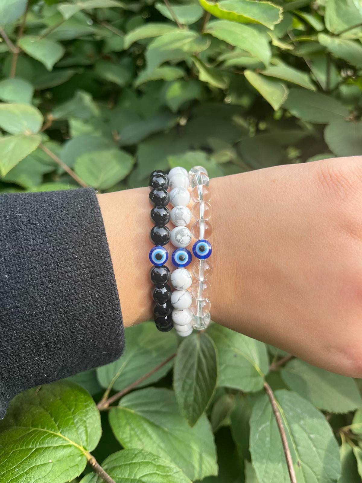 8 mm Evil Eye Bracelet