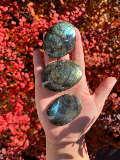 Labradorite Palm Stone