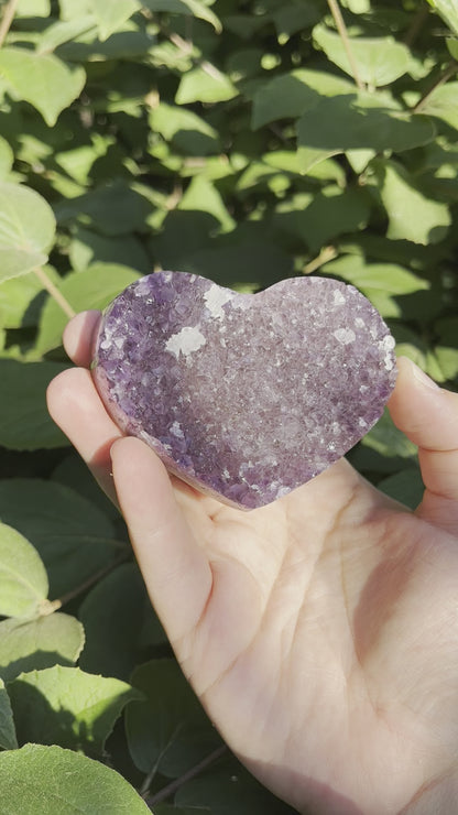 Amethyst Heart