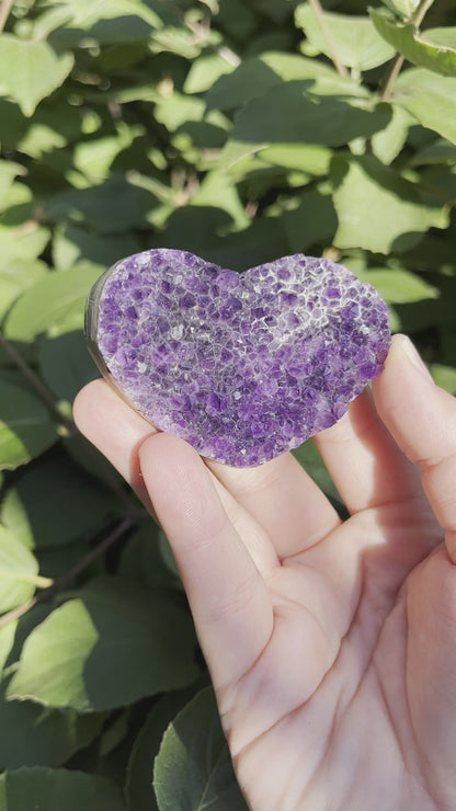 Amethyst Heart