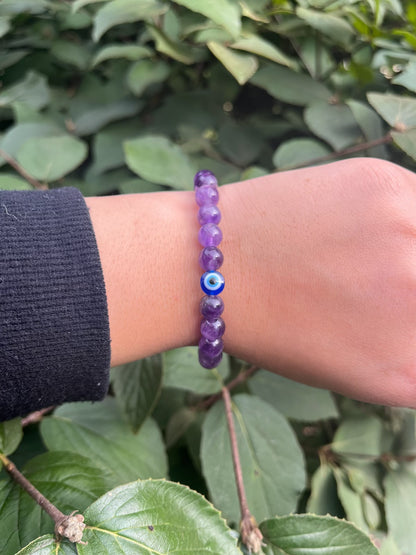 8 mm Evil Eye Bracelet