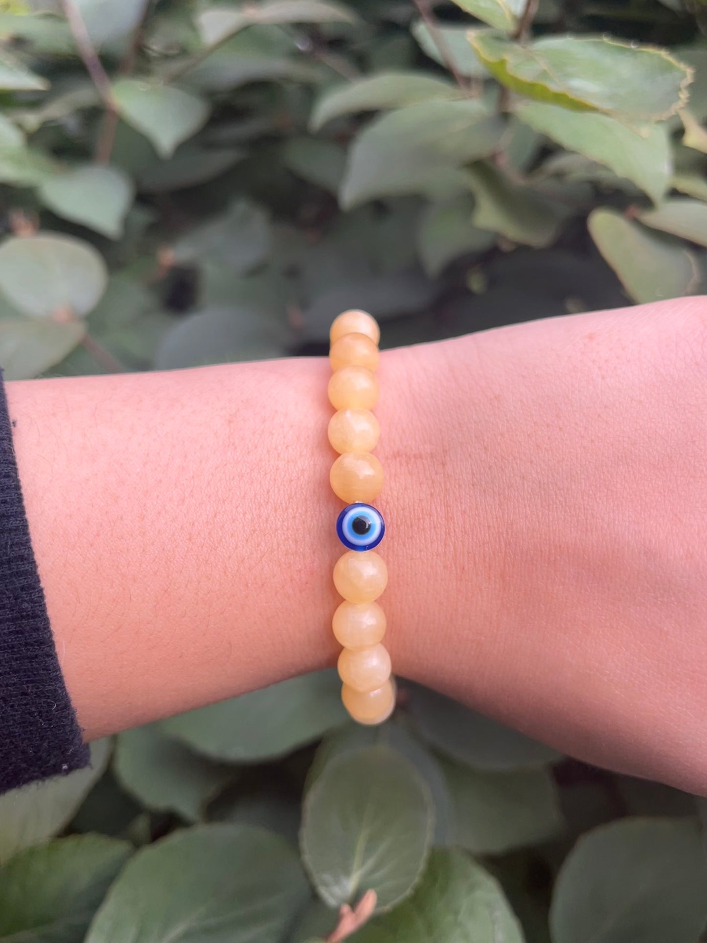 8 mm Evil Eye Bracelet